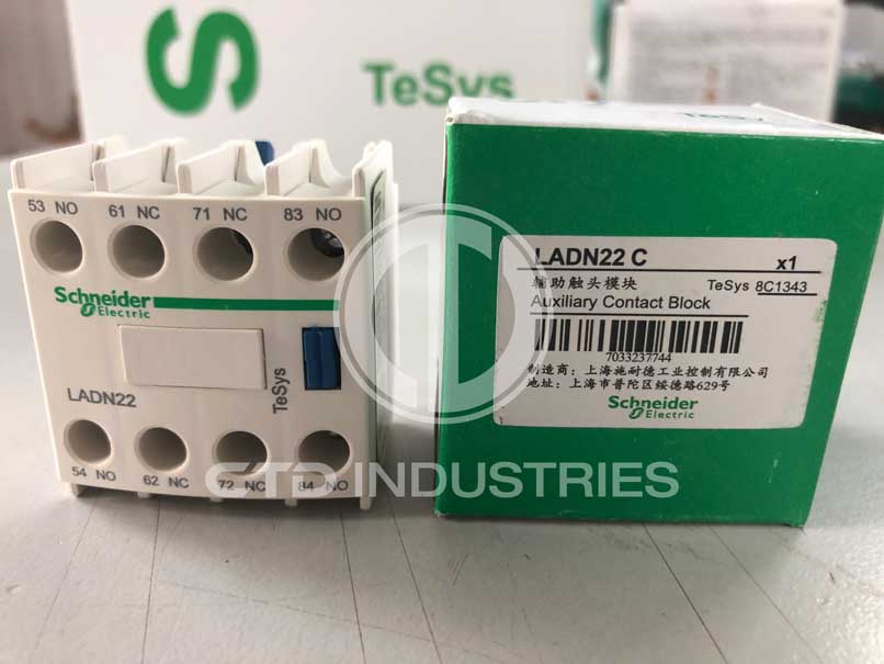 Khối tiếp điểm phụ Schneider LADN22