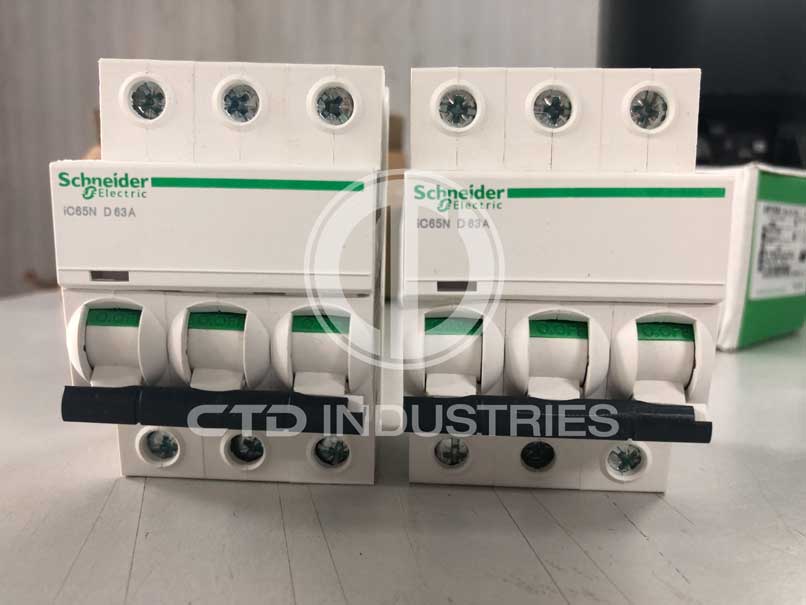 Bộ ngắt mạch Schneider iC65N D 63A