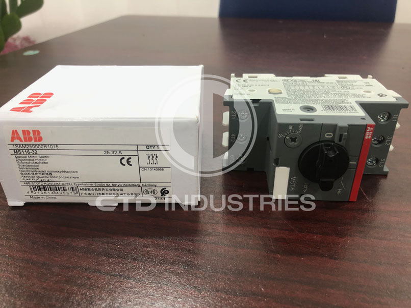 Cầu dao khởi động động cơ ABB MS116-32