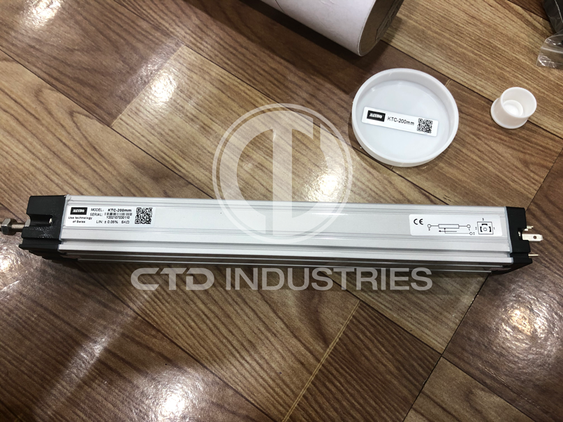 Cảm biến vị trí tuyến tính Minuo KTC-200mm