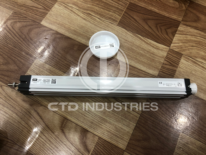 Cảm biến vị trí tuyến tính Minuo KTC-250mm