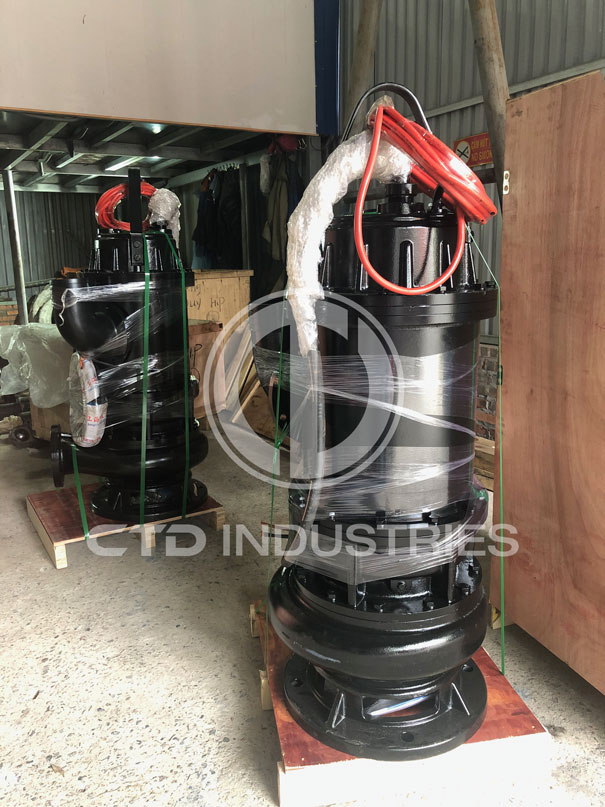 Bơm chìm nước thải WQ150-200-30-37